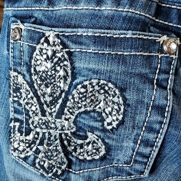 Miss Me jeans size 27 skinny Ins31 style JV817252 - Picture 13 of 15